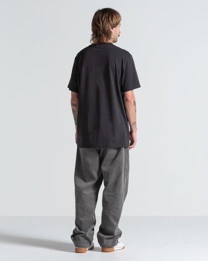 Camiseta Especial Volcom Sign Stone Preta