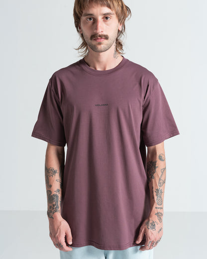 Camiseta Especial Volcom Sign Stone Bordô