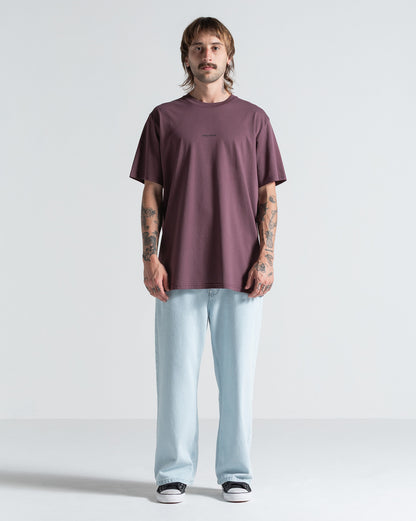 Camiseta Especial Volcom Sign Stone Bordô