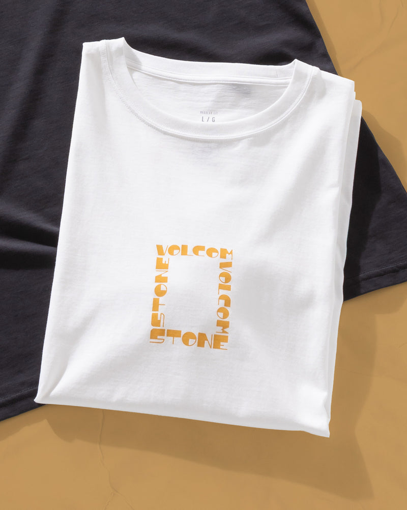 Camiseta Especial Volcom Corner Stone Branca