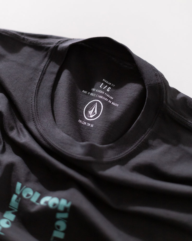 Camiseta Especial Volcom Corner Stone Preta