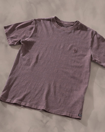 Camiseta Especial Volcom Single Stone Bordô
