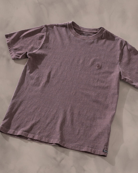 Camiseta Especial Volcom Single Stone Bordô