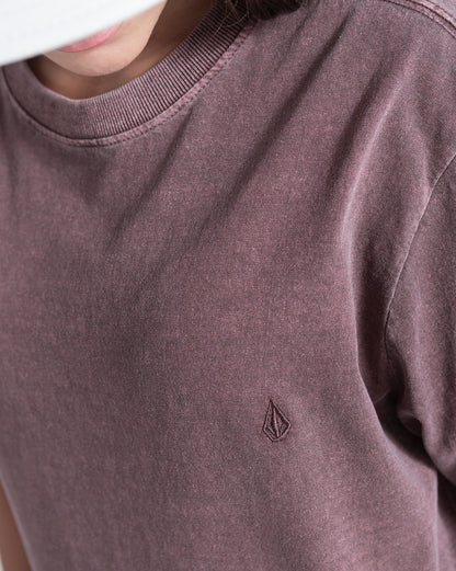 Camiseta Especial Volcom Single Stone Bordô