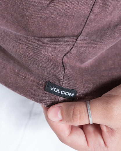 Camiseta Especial Volcom Single Stone Bordô
