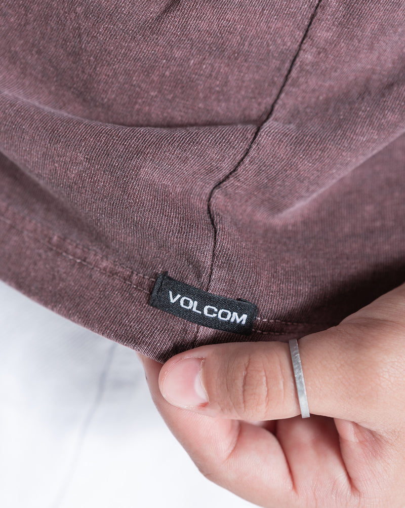 Camiseta Especial Volcom Single Stone Bordô