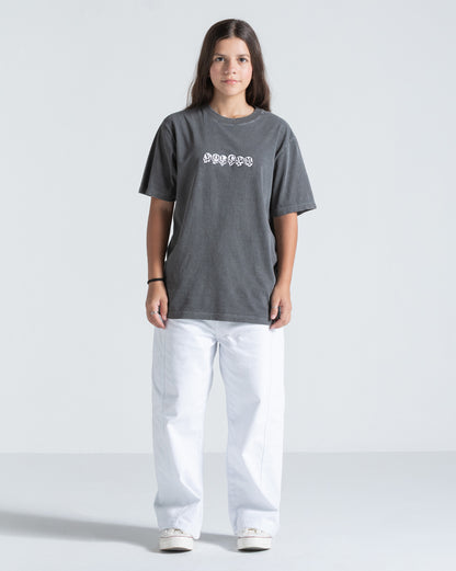 Camiseta Especial Volcom Headz Will Roll Preta