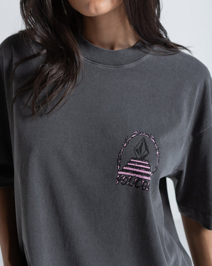 Camiseta Especial Volcom Throne Preta