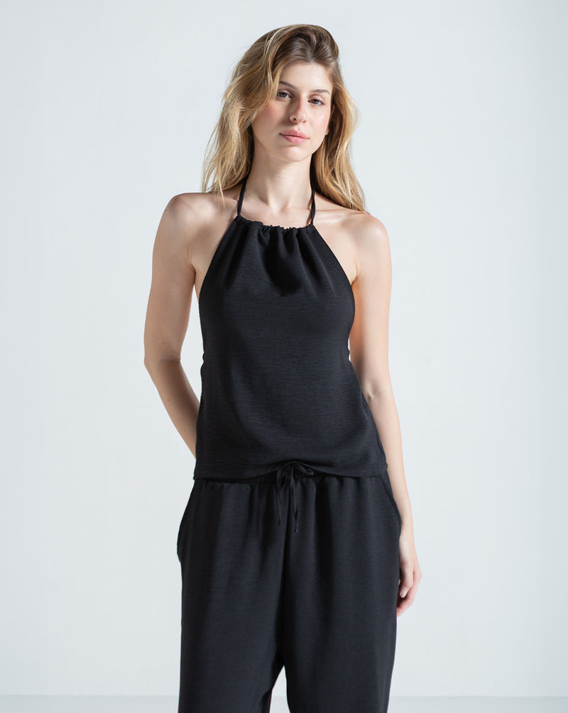 Blusa Volcom Tieback Preta