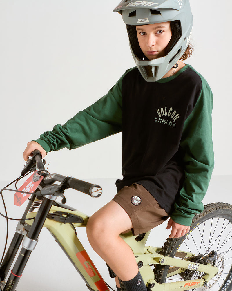 Volcom Raglan Camiseta Volcom Manga Longa Frank Fort Raglan Preta - Volcom Brasil ...
