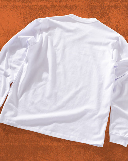 Camiseta Especial Volcom Manga Longa Workwear Branca