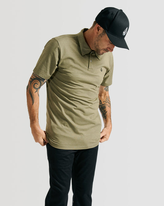 Polo Volcom Corporate Verde