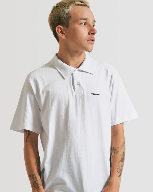 Polo Volcom Corporate Branco