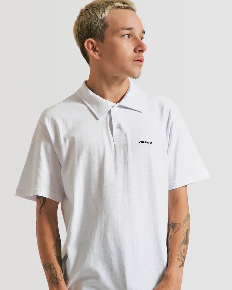 Polo Volcom Corporate Branco