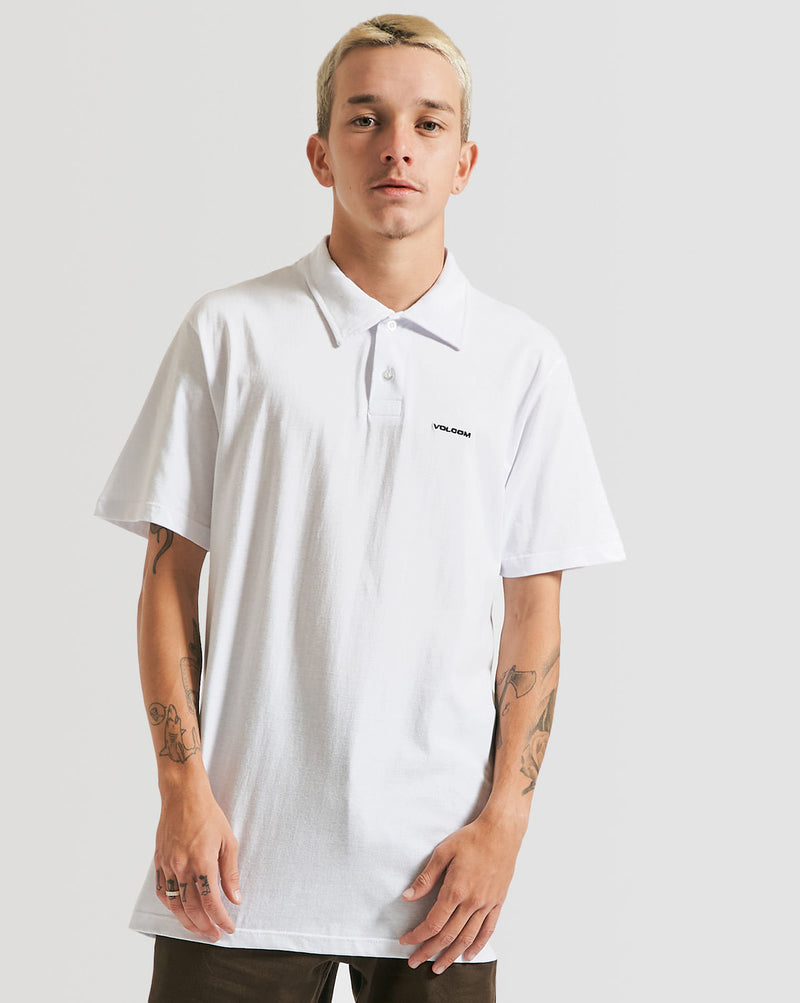 Polo Volcom Corporate Branco