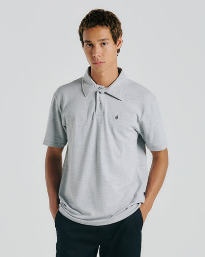 Polo Volcom Classic Stone Cinza