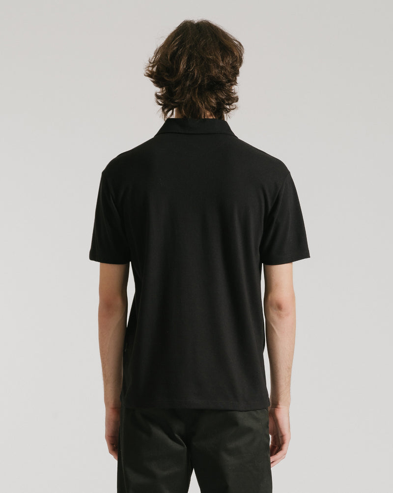 Polo Volcom Classic Stone Preta