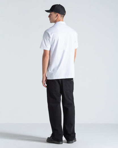 Camiseta Polo Volcom Corporate Branca