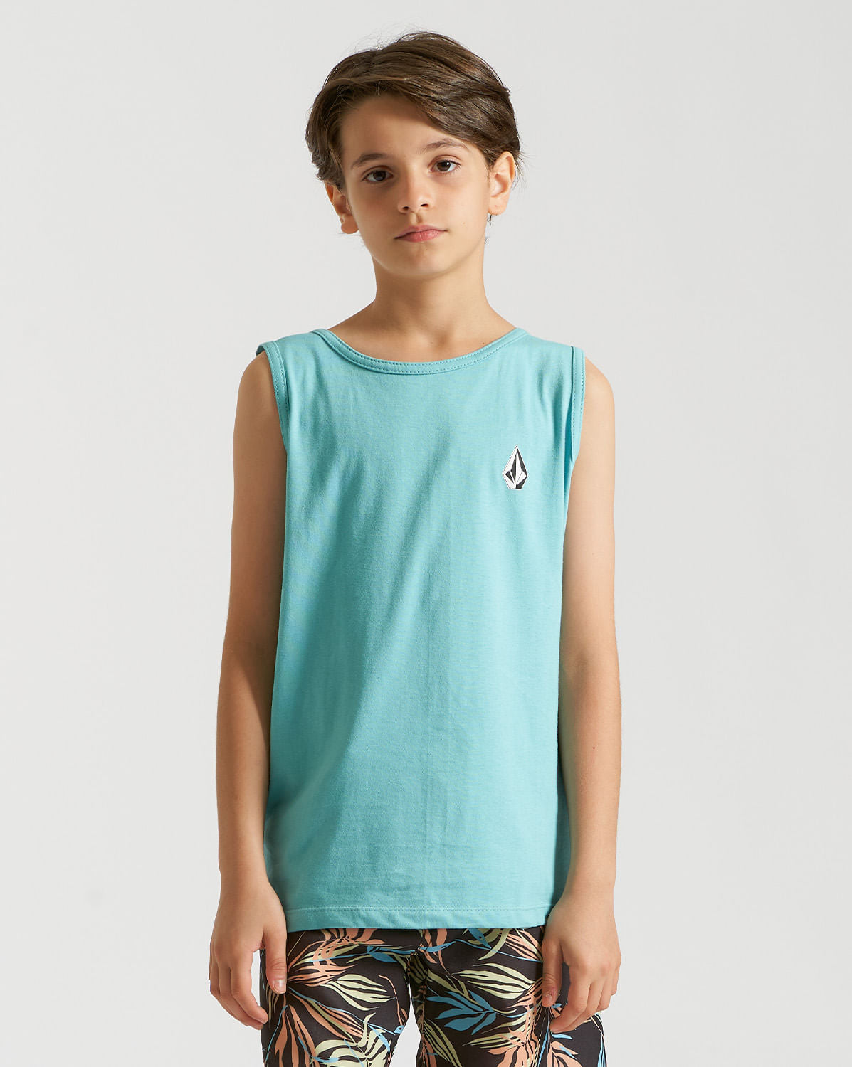 Regata Volcom Regular Iconic Stone Juvenil Azul