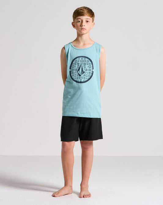 Regata Volcom Circle Texture Juvenil Azul