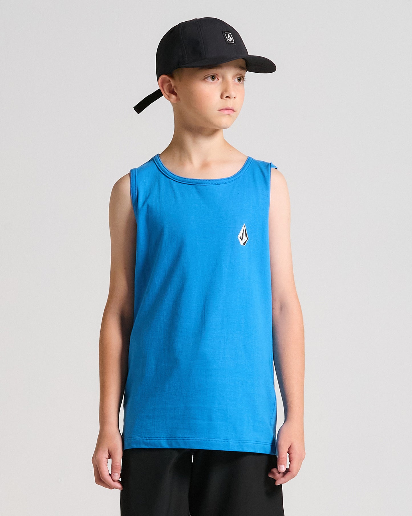 Regata Volcom Iconic Stone Juvenil Azul Royal