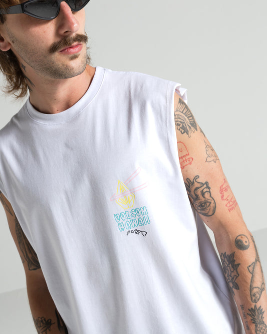 Regata Volcom Hi Noods Branca