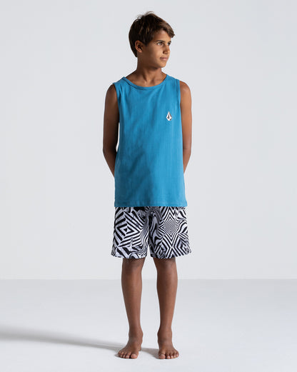 Regata Volcom Iconic Stone Juvenil Azul