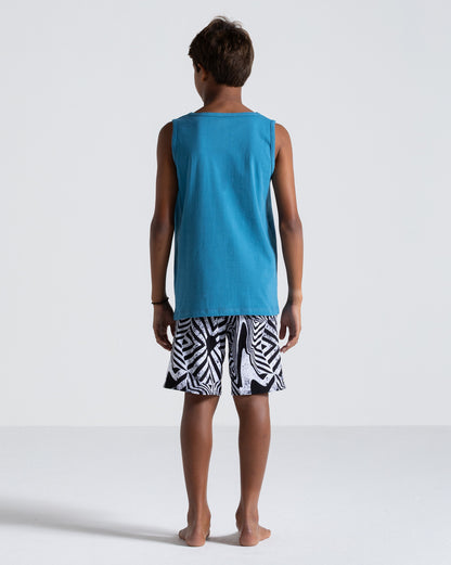 Regata Volcom Iconic Stone Juvenil Azul