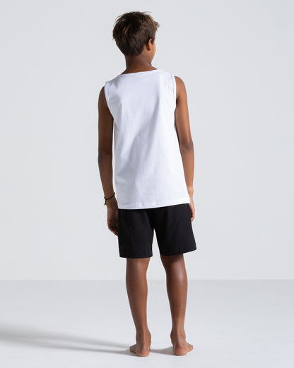 Regata Volcom Spikesnight Juvenil Branca