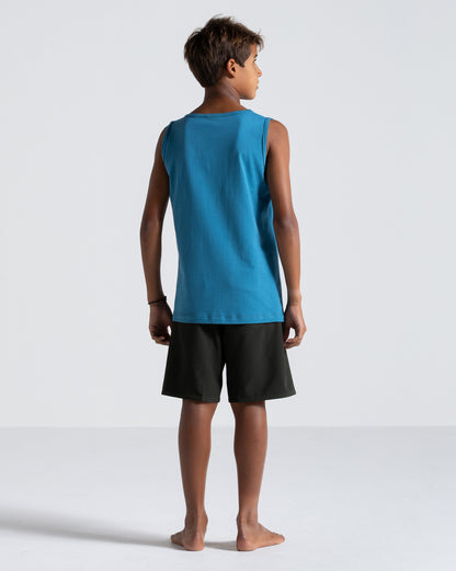 Regata Volcom Spikesnight Juvenil Azul