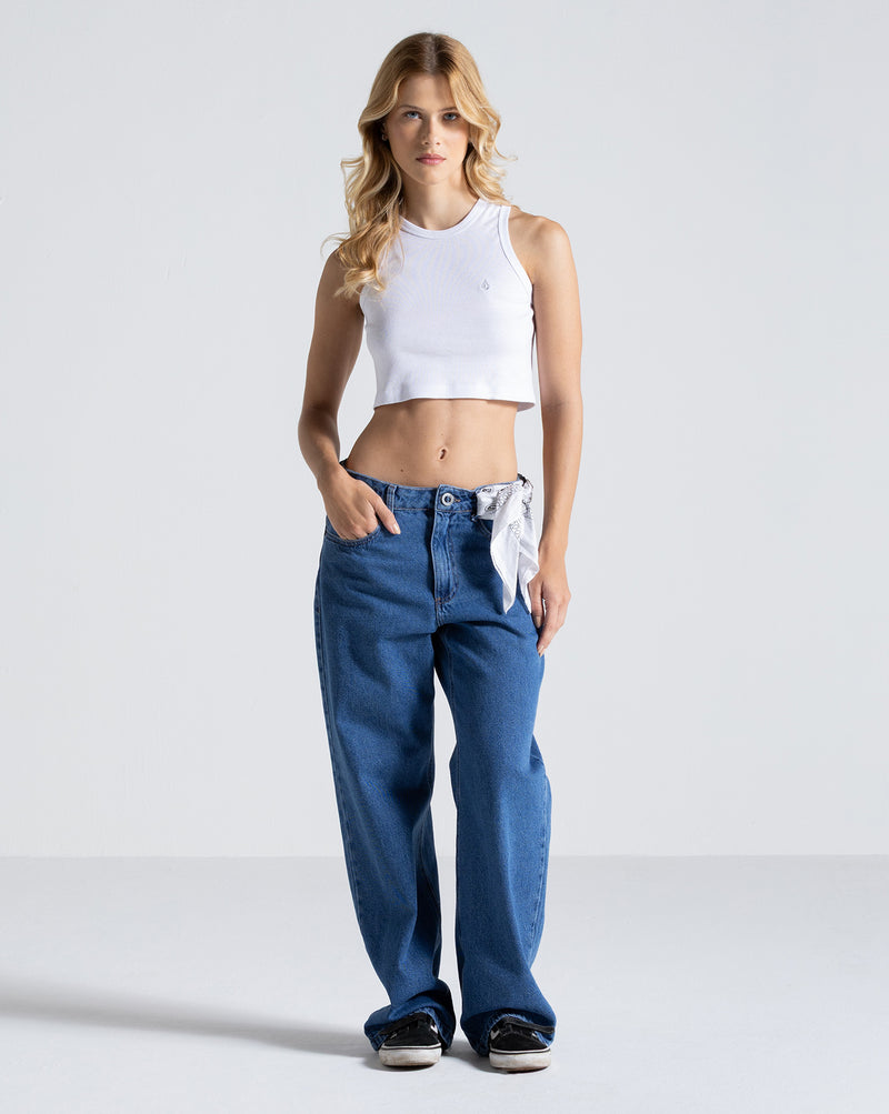 Regata Volcom Basic Stone Branca