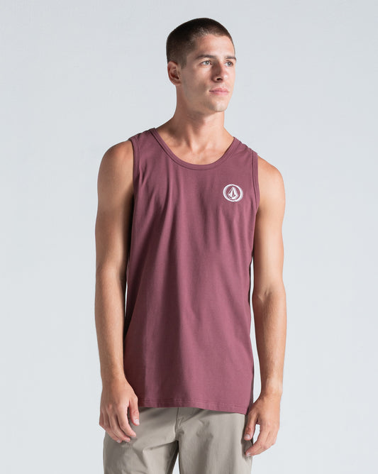 Regata Volcom Circle Stone Bordô