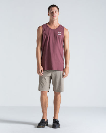 Regata Volcom Circle Stone Bordô