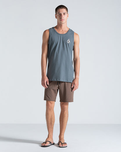 Regata Volcom Iconic Cinza Chumbo