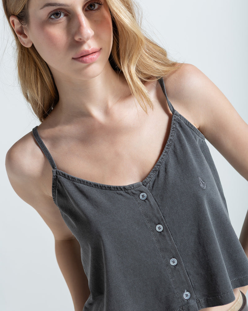 Regata Especial Volcom Stone Wash Preta