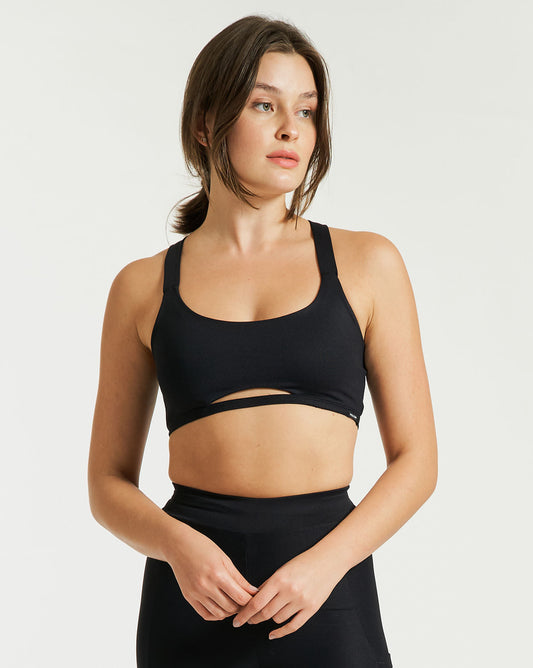 Top Volcom Coco Ho Bralette Preto