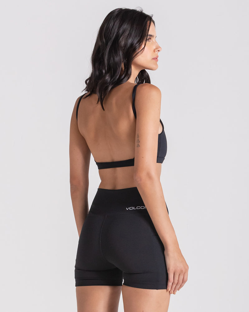 Top Volcom Shella Good Preto
