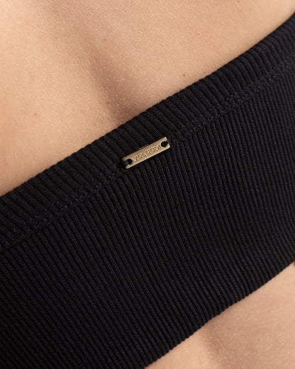 Top Volcom Riptide Preto