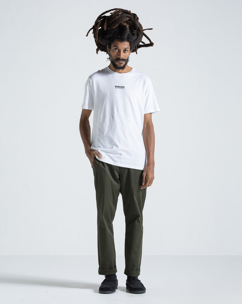 Camiseta Especial Volcom Smothie Branca