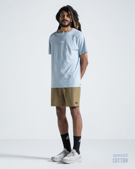Camiseta Especial Volcom Smothie Azul Claro