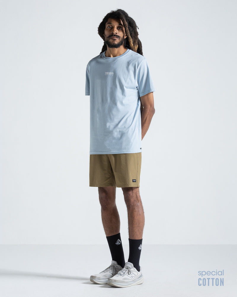 Camiseta Especial Volcom Smothie Azul Claro
