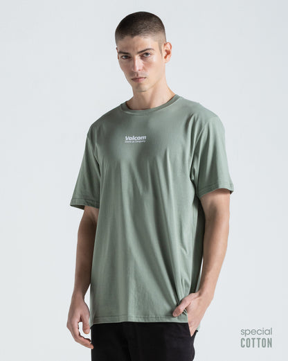 Camiseta Especial Volcom Smothie Verde Oliva