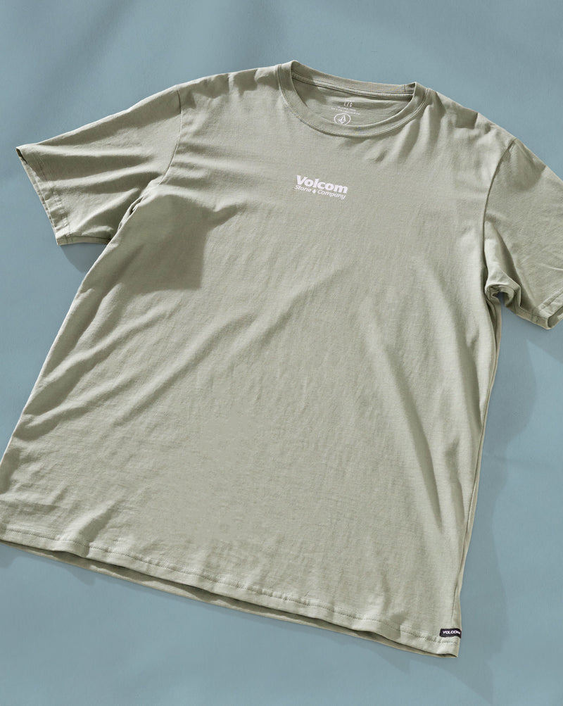 Camiseta Especial Volcom Smothie Verde Oliva