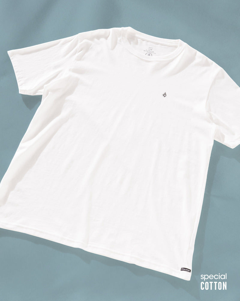 Camiseta Especial Volcom Corp Stone Branca
