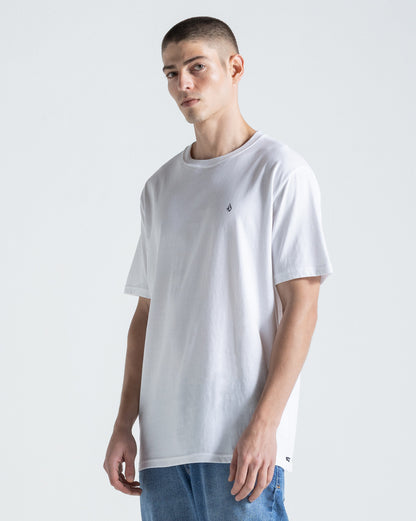 Camiseta Especial Volcom Corp Stone Branca