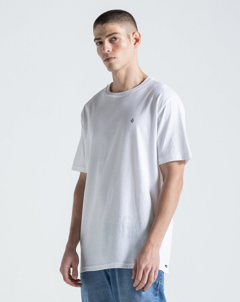 Camiseta Especial Volcom Corp Stone Branca