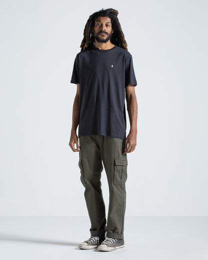 Camiseta Especial Volcom Corp Stone Preta