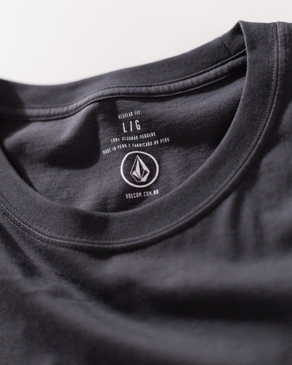Camiseta Especial Volcom Corp Stone Preta