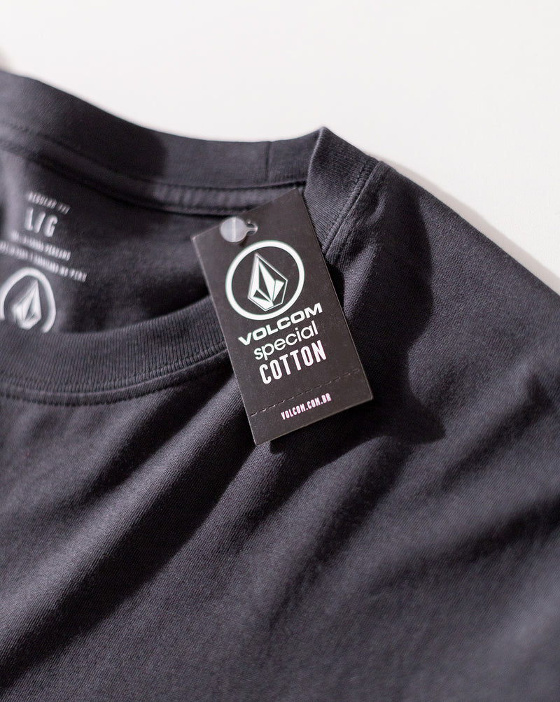 Camiseta Especial Volcom Corp Stone Preta
