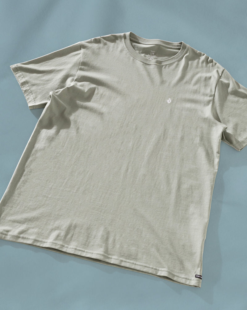 Camiseta Especial Volcom Corp Stone Verde Oliva